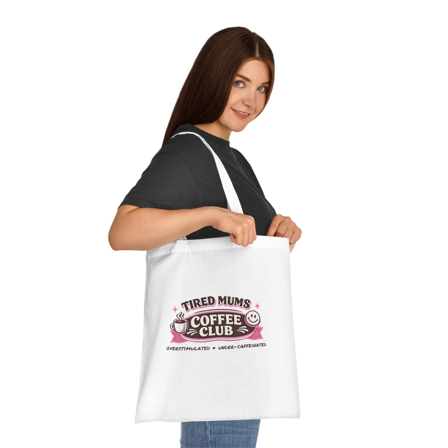 Tired Mums Coffee Club Cotton Tote